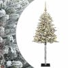 vidaXL Kunstkerstboom met Ballen 120 cm 150 LED's Warmwit