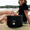 Mestic Gasbarbecue MB-100 Mini Chef draagbaar 2500 W zwart