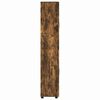 vidaXL Hoge kast FLORIN Gerookt eiken 60 x 35 x 182 cm Bewerkt hout