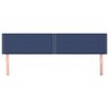 vidaXL Hoofdborden 2 st 80x5x78/88 cm stof blauw