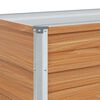 vidaXL Verhoogde plantenbak Licht Bruin 100 x 40 x 45 cm