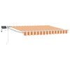 vidaXL Handbediende luifel met LED's Multikleur 3 x 2 m