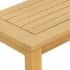 vidaXL Tuin Console Tafel met opslag Licht acacia 80 x 35 x 75 cm