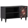 vidaXL Opslagkasten Meerkleurig 80 x 31,5 x 46 cm Massief Mango Hout