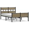 vidaXL Bedframe zonder matras hout sonoma eikenkleurig 120x190 cm