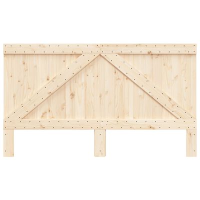 vidaXL Hoofdbord 180x104 cm massief grenenhout