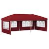vidaXL Pop-up partytent 575 x 289 x 245 cm Bordeauxrood