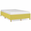 vidaXL Bedframe zonder matras 120x200 cm stof groen