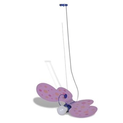 Hanglamp Roze Vlinder Model voor kinderslaapkamer