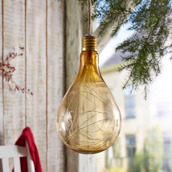 Luxform Lighting Batterijlamp PS160 LED-peertje aan touw transparant