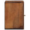 vidaXL Wandkast Honingbruin 38 x 33 x 48 cm Massief Mango Hout