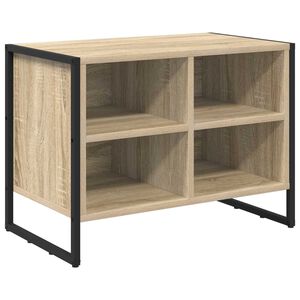 vidaXL Schoenenkast 60 x 35 x 44 cm Bewerkt hout Sonoma