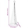 vidaXL LED-kerstboom 495 LEDs warm wit 300,5 cm