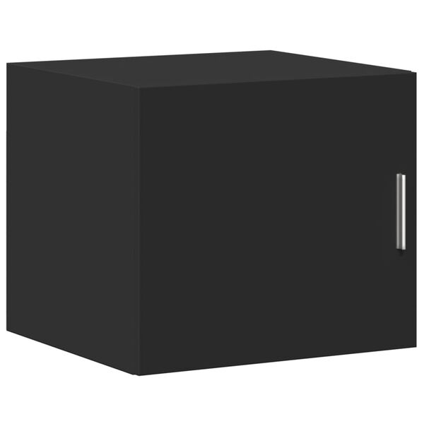vidaXL Wandkast 45x42,5x40 cm bewerkt hout zwart