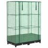 vidaXL Plantenbak verhoogd met kashoes 80x40x123 cm rattanlook