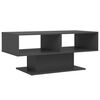 vidaXL Salontafel 103,5x50x44,5 cm bewerkt hout grijs