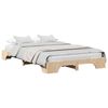 vidaXL Bedframe Naturel 120 x 200 cm Massief grenenhout
