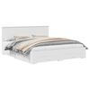 vidaXL Bedframe met lade met hoofdeinde Wit 180 x 200 cm Bewerkt hout