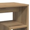 vidaXL Nachtkastjes 2 st 40x30x40 cm bewerkt hout artisanaal eiken