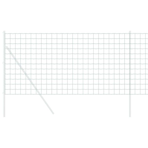 vidaXL Euro Hek Groen 1.4 x 10 m PVC-gecoat ijzer