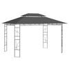 vidaXL Prieel 160 g/m&sup2; 4x3x2,7 m antracietkleurig