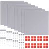 vidaXL Spiegeltegels frameloos 16 st 20,5 cm glas