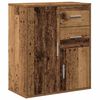 vidaXL Dressoir Oudhout 60 x 31 x 70 cm Bewerkt hout
