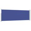vidaXL Tuinscherm uittrekbaar 100x300 cm blauw