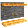 vidaXL Gereedschapswand 26 gereedschapshouders 646x385 mm polypropeen
