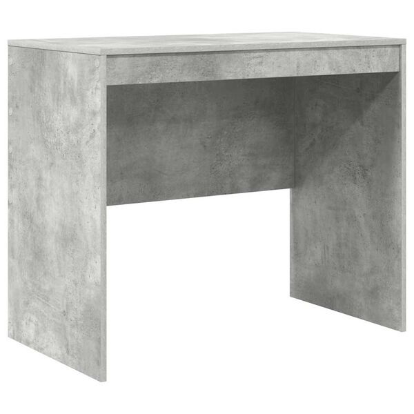 vidaXL Bureau Beton Grijs 90 x 50 x 76 cm