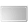 vidaXL LED Badkamer Spiegel Transparant 100 x 60 cm gehard glas