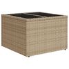 vidaXL Tuin Sofa Set Beige 55 x 55 x 37 cm poly rattan