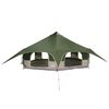vidaXL Gezinstent 18-persoons Groen 185T Polyester met PU Coating