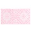 vidaXL Buitenkleed ARAKIL 80x150 cm PP roze