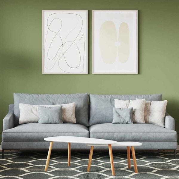 vidaXL Muurverf Groen 16,5 x 16,5 x 16 cm Wandprint