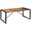 vidaXL Eettafel 200x100x75 cm massief gerecycled hout