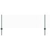 vidaXL zeshoekig gaasgek met palen 50 x 0,6 m PVC-Coated Staal Groen