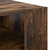 vidaXL Salontafel Gerookt eiken 66 x 53 x 45 cm Bewerkt hout