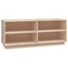 vidaXL Schoenenkast 110x34x45 cm massief grenenhout