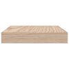 vidaXL Wandschap 60x23,5x4 cm bewerkt hout