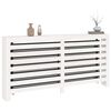 vidaXL Radiatorombouw 169x19x84 cm massief grenenhout wit