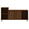 vidaXL Tv-meubel 100x35x55 cm bewerkt hout bruin eikenkleur