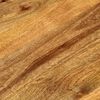 vidaXL Tafelblad ovaal 120x50x2,5 cm massief mangohout