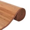 vidaXL Vloerkleed rechthoekig 80x300 cm bamboe naturel