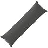 vidaXL Kussensloop HOUTEN Antraciet 40 x 145 cm Polyester