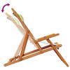vidaXL Strandstoelen 2 st inklapbaar stof meerkleurig