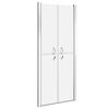 vidaXL Douchedeur 91x190 cm ESG mat