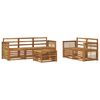 vidaXL Sofa-Sets 6 pcs Massief Acaciahout