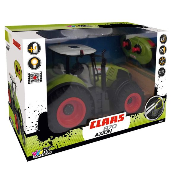 Happy People Tractor radiografisch bestuurbaar Claas Axion 870 1:16