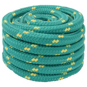 vidaXL Boottouw 5 m 3 Groen PP